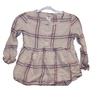 2/$15 🏷 Oshkosh Plaid Tunic Size 2T